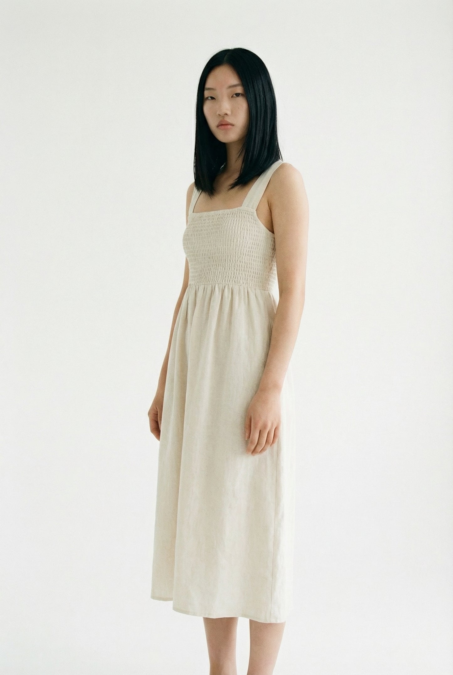 Rose New York | Summer Dress | Linen Sundress | Cream